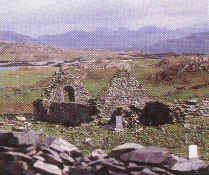 The 14th century chapel, on the site of St Colman's 7th century monastery