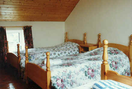 One of the bedrooms of the kings B&B