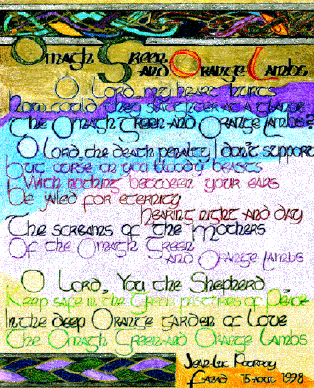 To Omagh Green and Orange Lambs