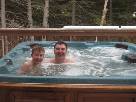 2h. The Guys in the Hot Tub