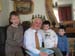 3o. George with the grandkids - J, Evan and Doug