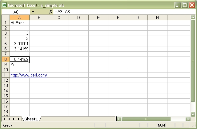 Writing A Simple Perl Program