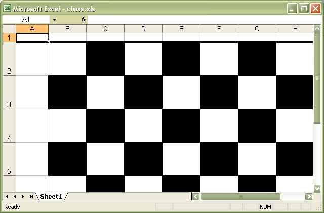 Output from chess.pl