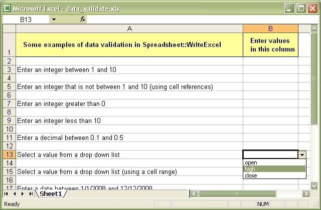 Output from data_validate.pl