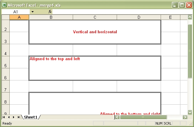 quick spreadsheet merge