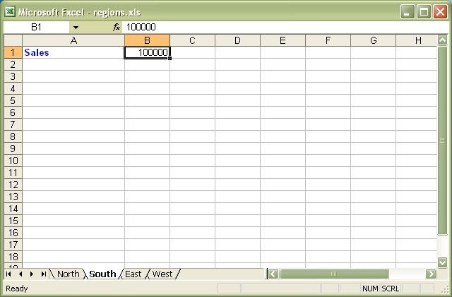 Output from sales.pl