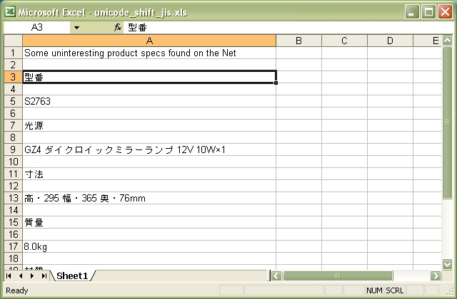 Output from unicode_shift_jis.pl