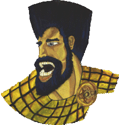Warrior Head -Johnny Ryan