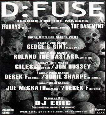 D:Fuse with Giles Armstrong 2000 + Earlier Fusion/Soundclash Night 95