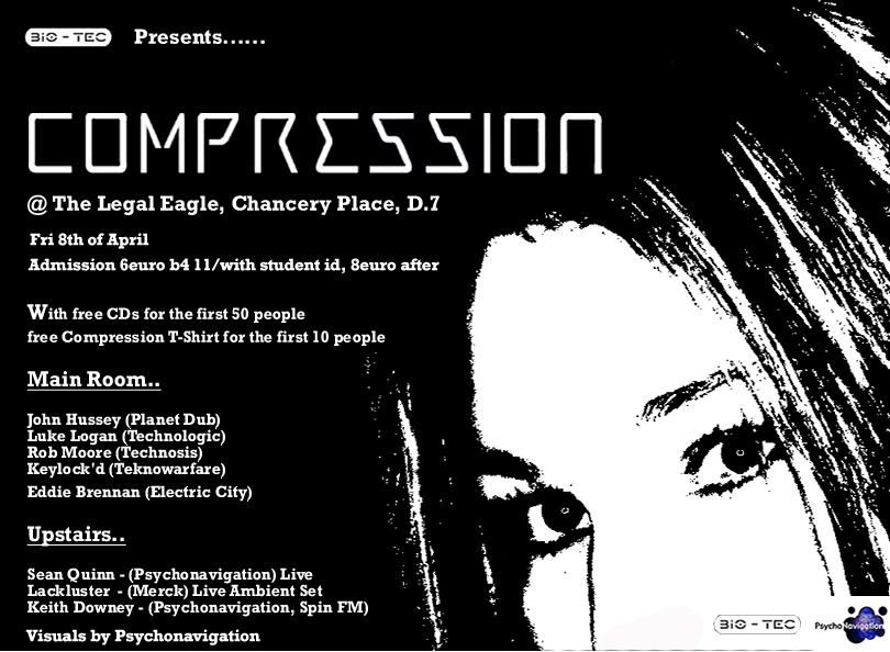 Compression - Bio-Tec (Luke Logan, Rob Moore, Lackluster Live)
