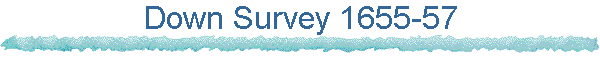 Down Survey 1655-57