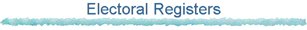 Electoral Registers