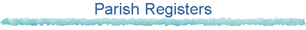 Parish Registers