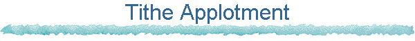 Tithe Applotment