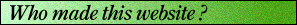 Who made this website ?