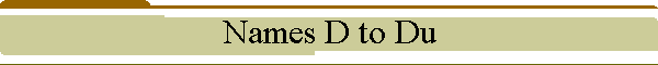 Names D to Du