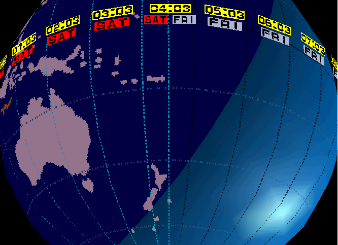 Picture, showing the First Dawn about to Commence