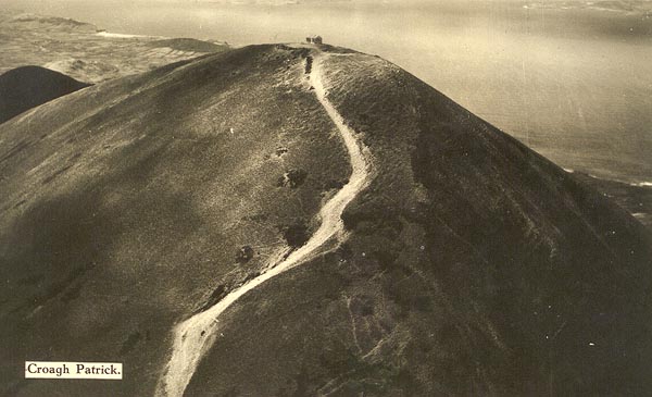 Croagh Patrick (From the air) c.1950