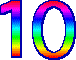 Image of a the number 10