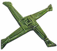 Image of a St. Brigid's cross