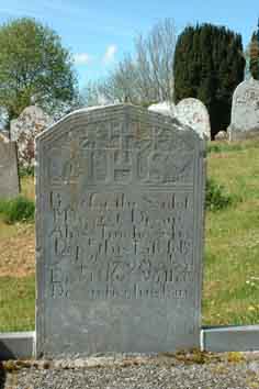 Headstone in Killoughey 1789