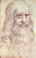 Leonardo da Vinci - self portrait, 1512