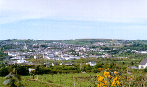 Overlooking Letterkenny, Co. Donegal, Ireland.