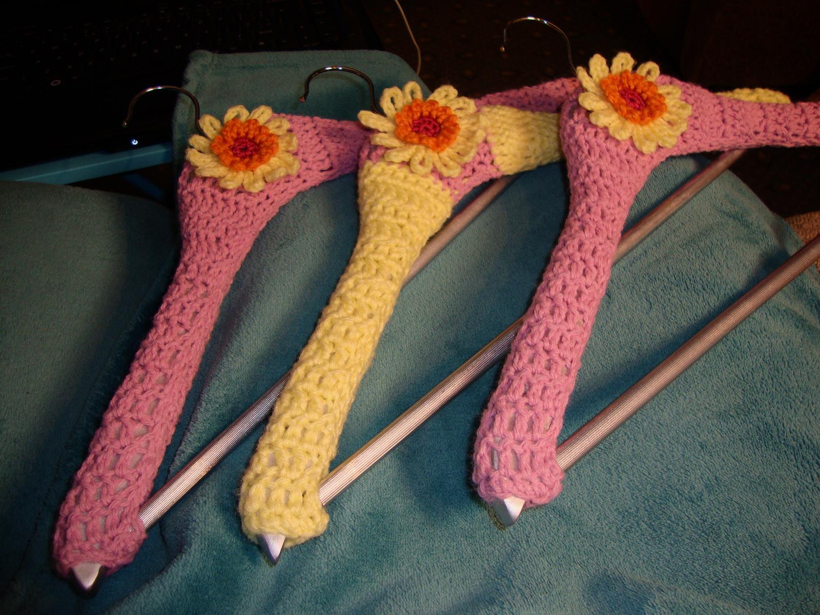 Crochet Hanger Cover Pattern | Free Patterns For Crochet