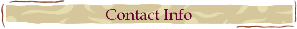 Contact Info