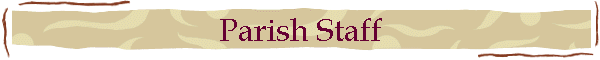 Parish Staff