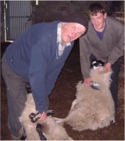 Local Farmer & Son