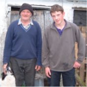 Local Farmer & Son