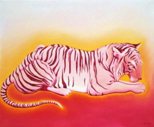Tiger in the Pink