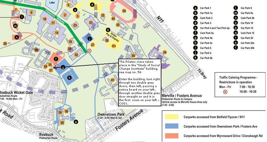 map of ucd