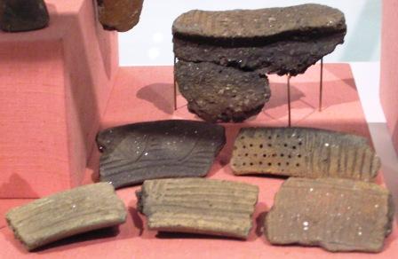 Neolithic Decorated Pottery Rim sherds Lambay Island