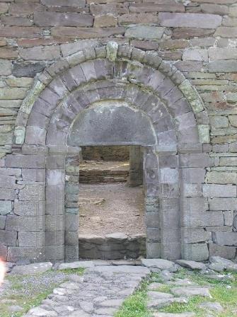 Romanesque doorway Kilmalkedar Church
