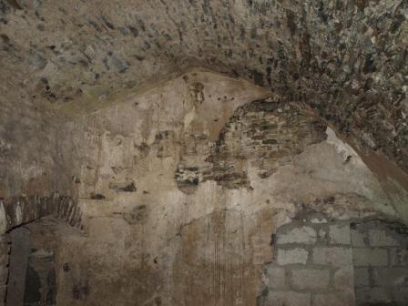 View Barrel Vault ceiling Ground floor - Lanestown Castle