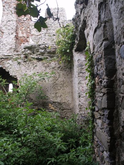 View of Second floor level remains Portrane Castle