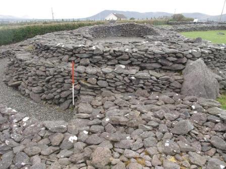 Remains of a clochan Reask 
