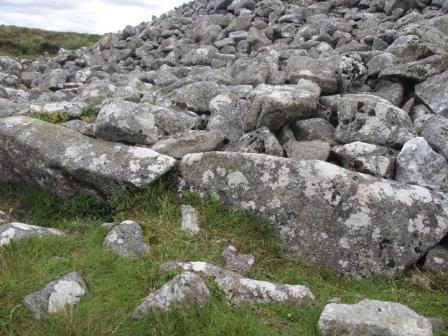 Kerb stones Seefin Passage tomb