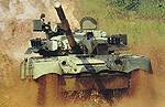 The T-80U carries the 9M119 Refleks (NATO designation AT-11 Sniper) anti-tank guided missile system.