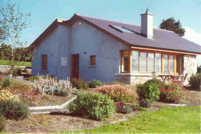 Front and patio area of cottage no 1.