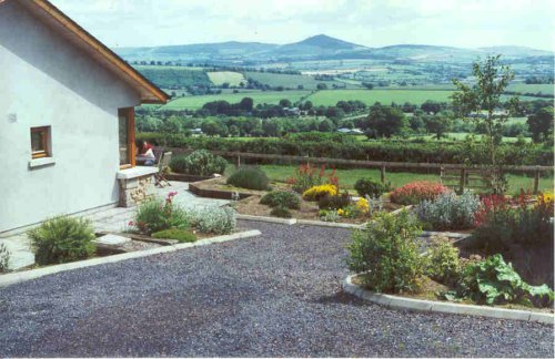 Spectacular views of the Wicklow hills