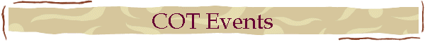 COT Events