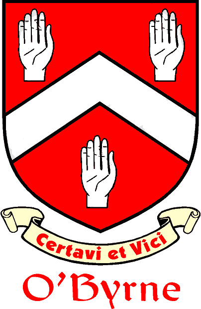 The O'Byrne Family Crest