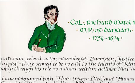 Richard Martin calligraphy piece