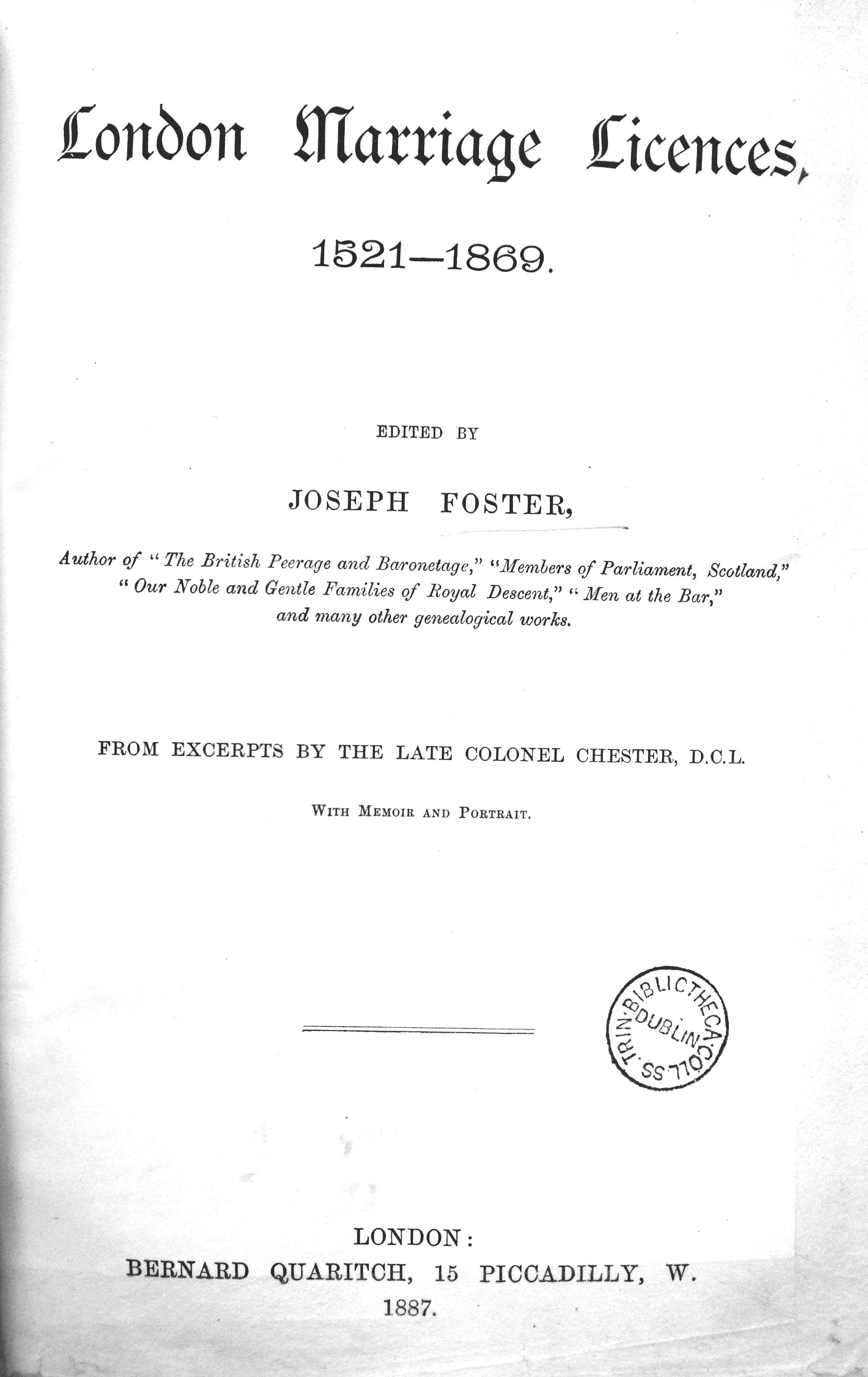 title page