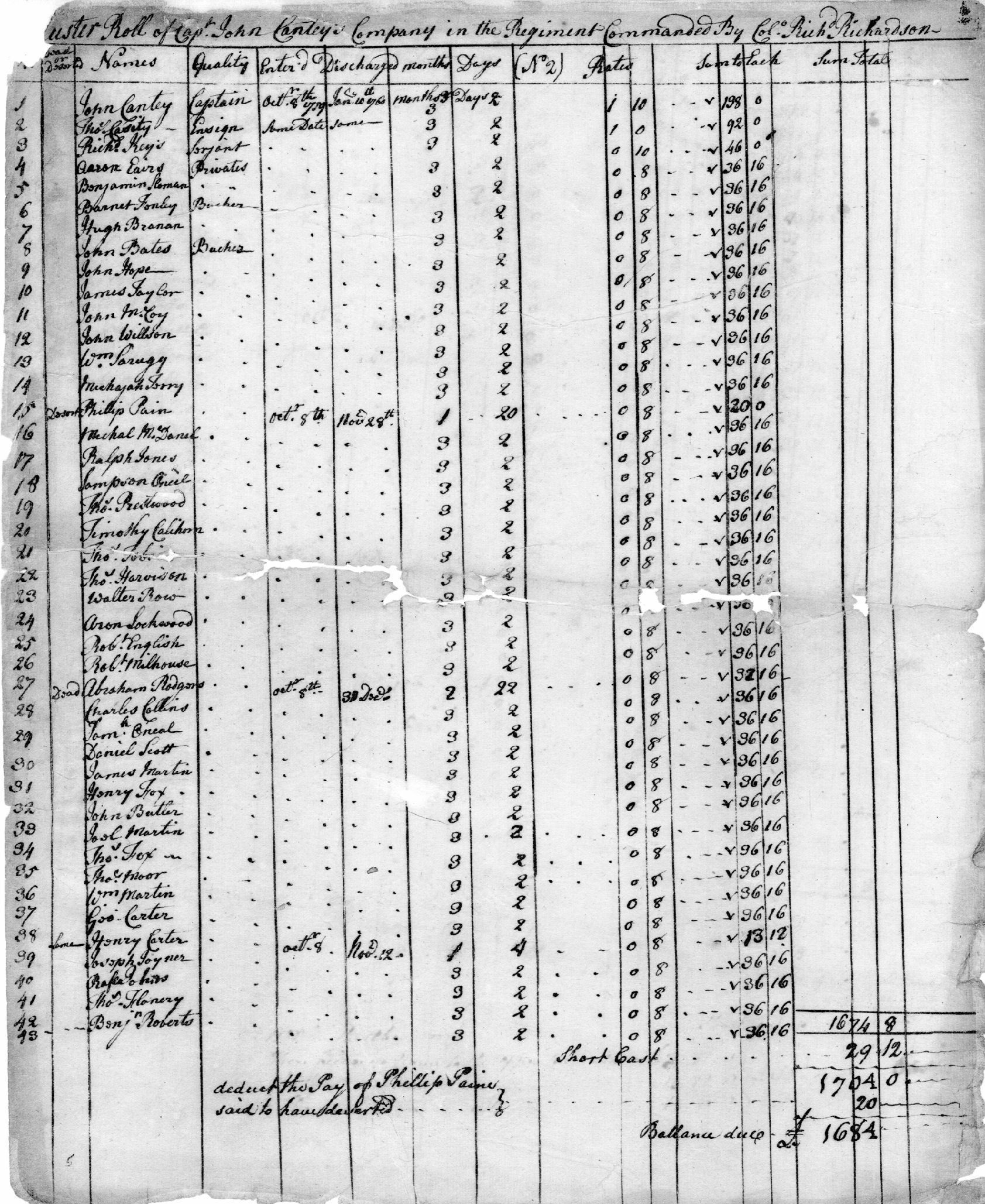 scan of Pay List 1759
