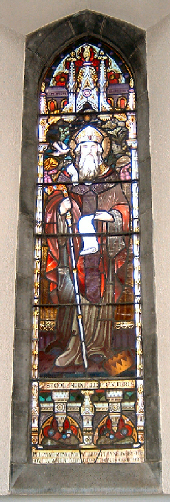 Saint Colmcille memorial window