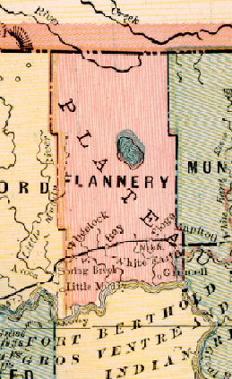 map of Flannery County